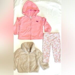 Carter's Coat, Jacket, Pant Set Bundle Size 9mo